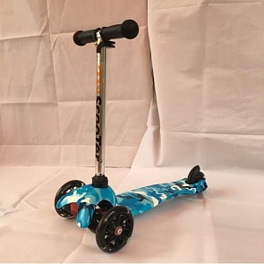 Детский трехколесный самокат, полиуретановые колеса 12 и 8 см, нагрузка до 30 кг (Next, KS214-C2sim) 