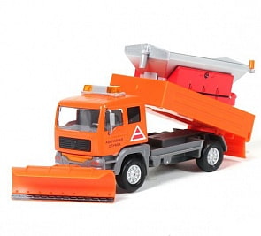 Машина металлическая инерционная – Спецтехника со светом и звуком (Технопарк, CT11-187-1-2sim)