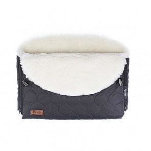 Муфта меховая для коляски Nuovita Polare Bianco Cinereo/Пепельный (Nuovita, NUO-mPOLB_2140)