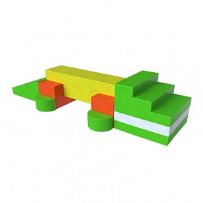 Мягкий игровой комплекс - Крокодил (Romana, ДМФ-МК-11.07.05)