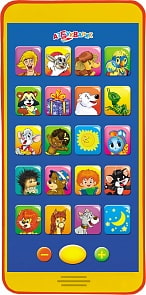 Книга-мультиплеер «Солнышко», 20 песенок (Азбукварик, 08048-2)