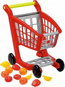 Тележка с продуктами 13 предметов 100% Chef (Ecoiffier, ECO1225)