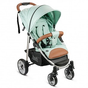 Прогулочная коляска Nuovita Corso, цвет олива, шасси серебристое (Nuovita, M2618_734)