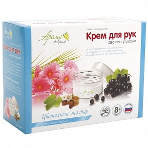 Набор для творчества – Крем своими руками, цветочный нектар (Аромафабрика, С0910)