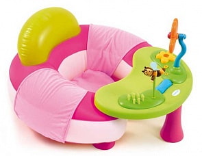 Розовый игровой надувной центр (64х70х45см), 2 вида (Smoby, 211206)