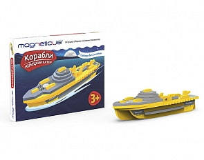 Модель сборная из мягких элементов - Корабли - Немецкий катер (Magneticus, TCN-008)