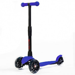 Самокат 3-колесный Alfa Model Buggy Boom со светящимися колесами, цвет синий (Buggy Boom, 003-2150)