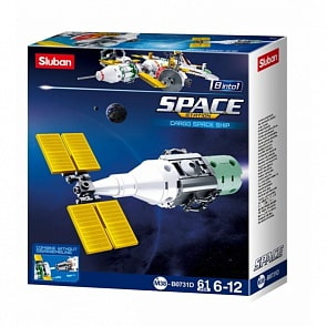 Конструктор Космический корабль, 61 деталь (Sluban, M38-B0731D)