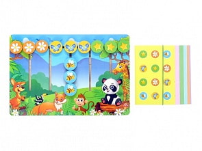 Сортер Зверята деревянный (Paremo, PE720-159)