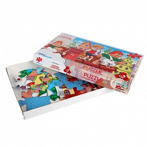 Макси-пазл – Малыш и Карлсон - Опасная прогулка, 24 элемента (Step Puzzle, 70007)