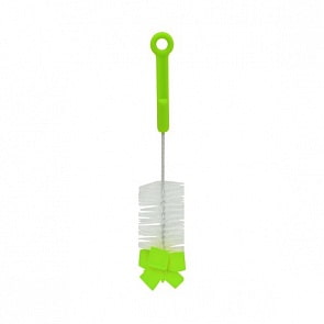 Ёрш для мытья посуды – С губкой, зеленый (Lubby, 4543/200/40)