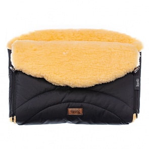 Муфта меховая для коляски Nuovita Tundra Pesco Nero/Черный (Nuovita, NUO-mTUNP_2060)