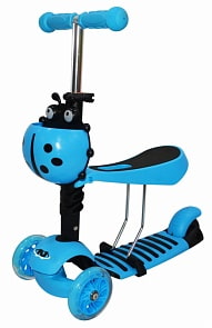 Самокат Navigator управление наклоном 3-в-1, голубой (Navigator, Т11428)