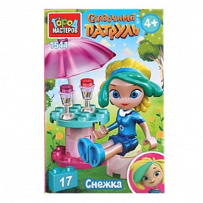 Конструктор Город мастеров - Сказочный патруль: Снежка в кафе, 17 деталей (Город мастеров, 1544-AA)