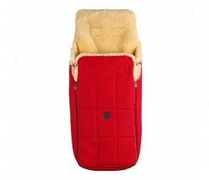 Конверт из овчины для новорожденных – Arosa, красный (Christ, 2300802)