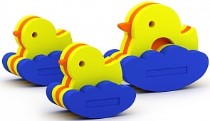 Игрушка-конструктор для купания - Семейство уточек (El'BascoToys, 03-003)