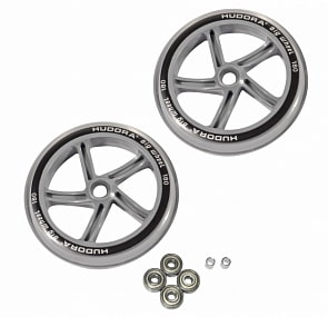 Колеса Big Wheel, 18 см, прозрачные (Hudora, 14778)