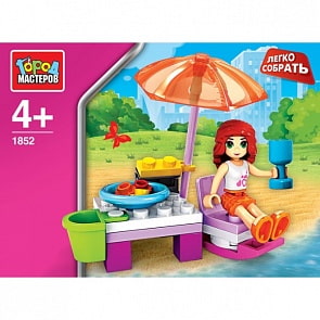 Конструктор Город Мастеров Легко собрать - На пляже (Город Мастеров, AA-1852-Rsim)