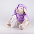 Собачка фиолетовая Drema BabyDou с белым и розовым шумом  - миниатюра №2