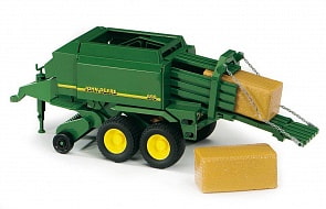 Прицеп Bruder John Deere для комбикормов (Bruder, 02-017)