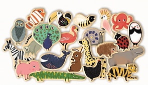 Магнитная игра – Животные (Djeco, 03124k)