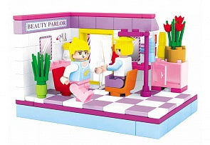 Конструктор - Салон красоты с фигурками, 146 деталей (Ausini, 24411)