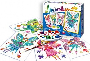 Акварельная раскраска - Феи (Sentosphere, 672k)