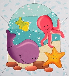 Набор для творчества - Пэчворк без иглы. Море (Peppy, CPW-0105)