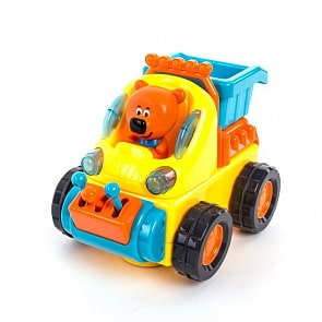 Транспортный набор Ми-ми-мишки - Кеша и грузовик, свет, звук (BBTS039B)
