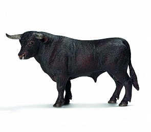 Игровая фигурка – Черный бык (Schleich, 13722k)