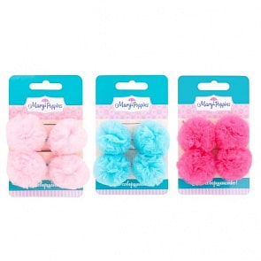 Набор из 2 резинок для волос Зайка, с помпонами (Mary Poppins, 455037)