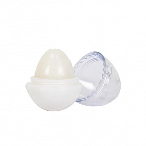 Lukky бальзам с блестками для губ, яйцо - Жемчужные переливы, с ароматом ванили, 10 г (1toy, Т16142)