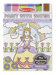 Раскраска - Рисуем водой - Принцессы из серии Творчество (Melissa&Doug, 4166_md)