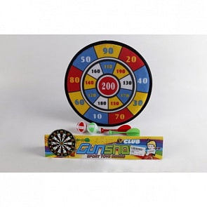 Игровой набор - Дартс - Gunsho с дротиками и шариками на липучках (Shantou, B1381630sim)