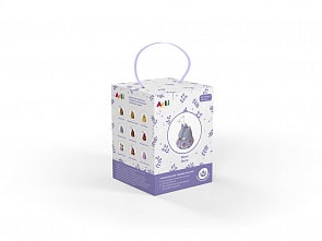 Набор для создания глиняного колокольчика - Волк Витя (Arti, Г000708)