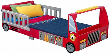 Детская кровать – Пожарная машина 