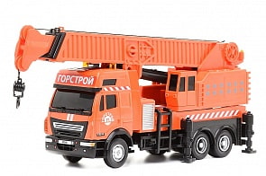 Кран "Технопарк" металлический, масштаб 1:40 (Технопарк, SB290-065)