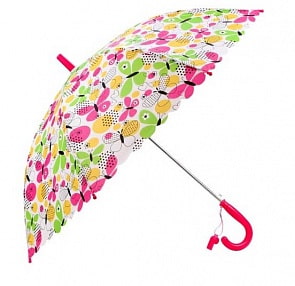 Зонт детский - Летние бабочки, 48 см, полуавтомат (Mary Poppins, 53723)
