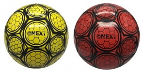 Футбольный мяч, ПВХ 1 слой, размер 5 (Next, SC-1PVC300-16) (ассортимент)