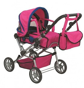 Коляска-трансформер для кукол - Buggy Boom Infinia, классическая, красная (Melobo, 8458_color C3) Коляска-трансформер для кукол - Buggy Boom Infinia, классическая, красная (Melobo, 8458_color C3)