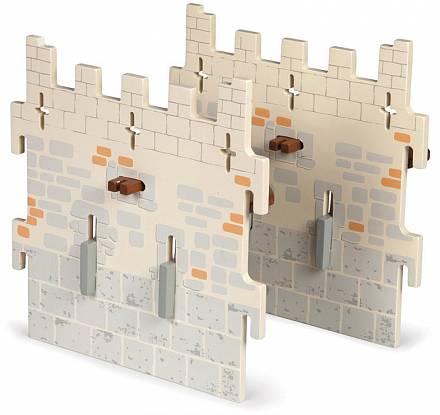 Игровой набор - Замок рыцарей 5, 2 средние съемные стены 