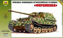 Модель сборная "Немецкая САУ "Фердинанд", 1:35 (Звезда, 3563з) - миниатюра