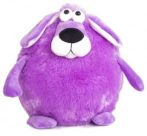 Мягкая игрушка Собачка - кругляш сиреневый, 27 см. (Button Blue, 40-DN16-0200-27-1)