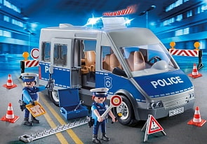 Playmobil. Промо-набор. Полицейский с машиной, свет и звук (Playmobil, 9236pm)