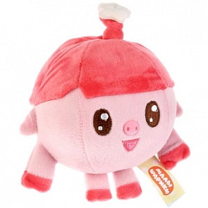 Игрушка мягкая Нюшенька 10 см Малышарики музыкальный чип (Мульти-Пульти, V91734/101)