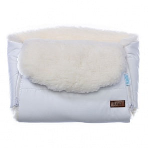 Муфта меховая для коляски Nuovita Vichingo Bianco Bianco/Белый (Nuovita, NUO-mVICB_2163)