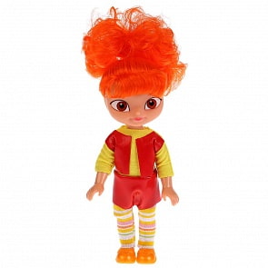 Кукла из серии Сказочный патруль - Алёнка, 15 см. (Карапуз, SP18-15-A-RU-BL)