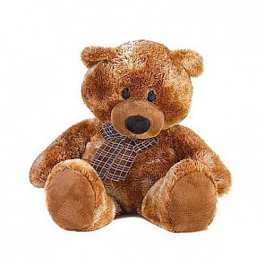 Медведь коричневый сидячий 74 см (AURORA, 21-612)