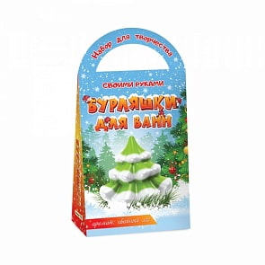 Бомбочки для ванны своими руками - Елочка (Аромафабрика, С0730)