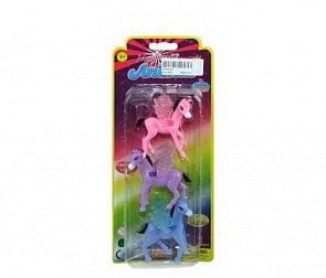 Лошадки,  3 штуки в наборе (Junfa Toys, A300E)